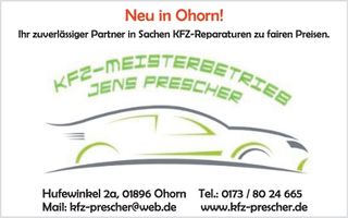 KFZ-Meisterbetrieb "800 Jahre Pulsnitz"