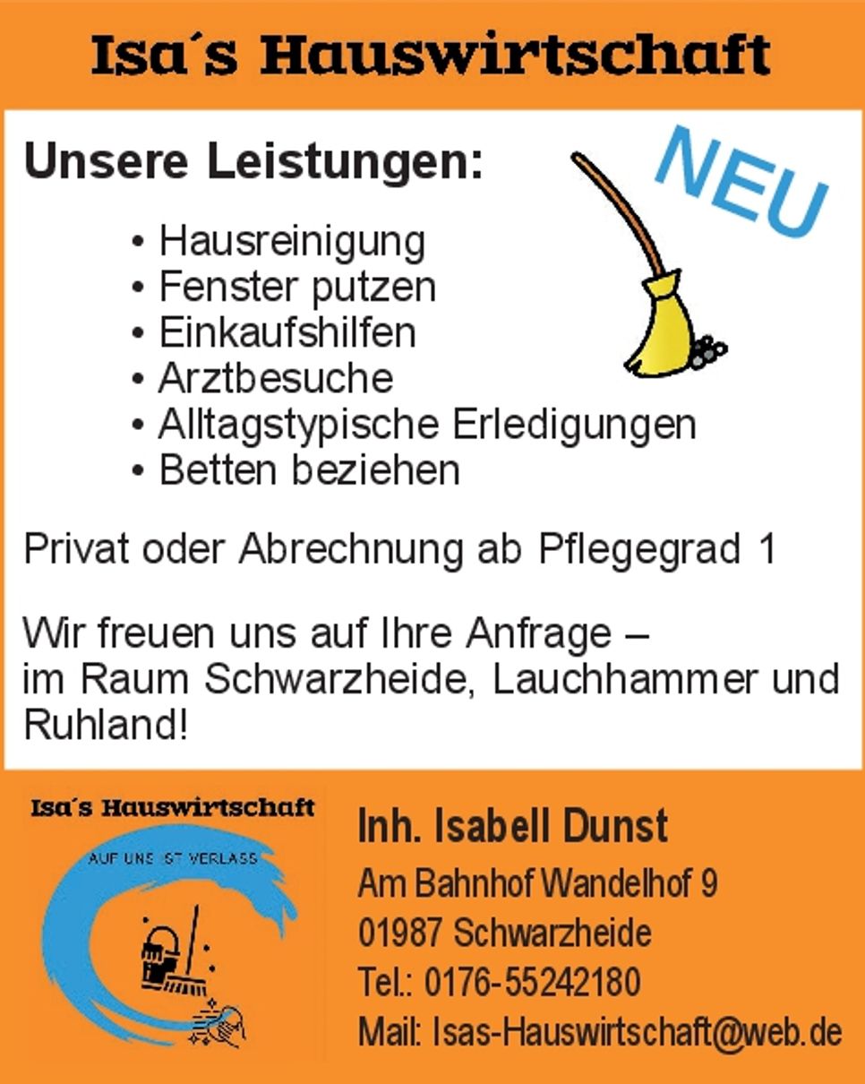 Isa´s Hauswirtschaft