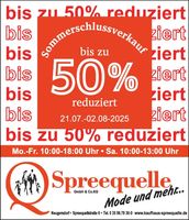 Sommerschlussverkauf