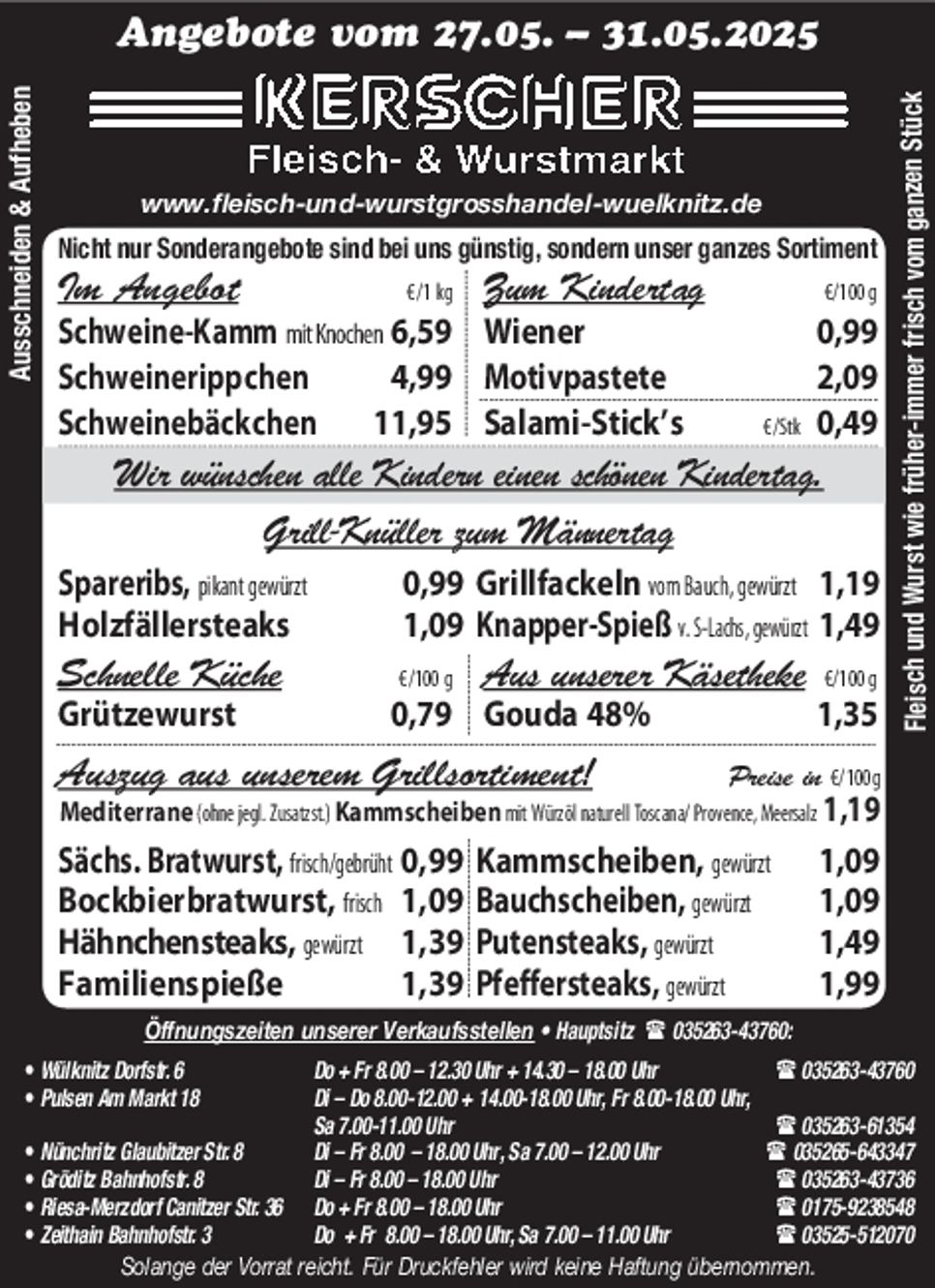 Fleisch- & Wurstmarkt