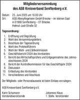 Mitgliederversammlung