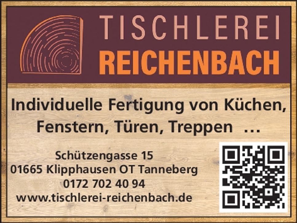 Jahnbad Tischlerei Reichenbach 