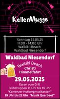 Männertag/Himmelfahrt und Mugge Party 