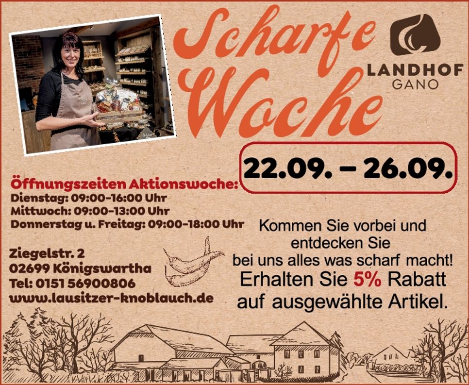 Scharfe Woche  Lawego 