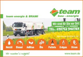 Team Energie Serviceseite