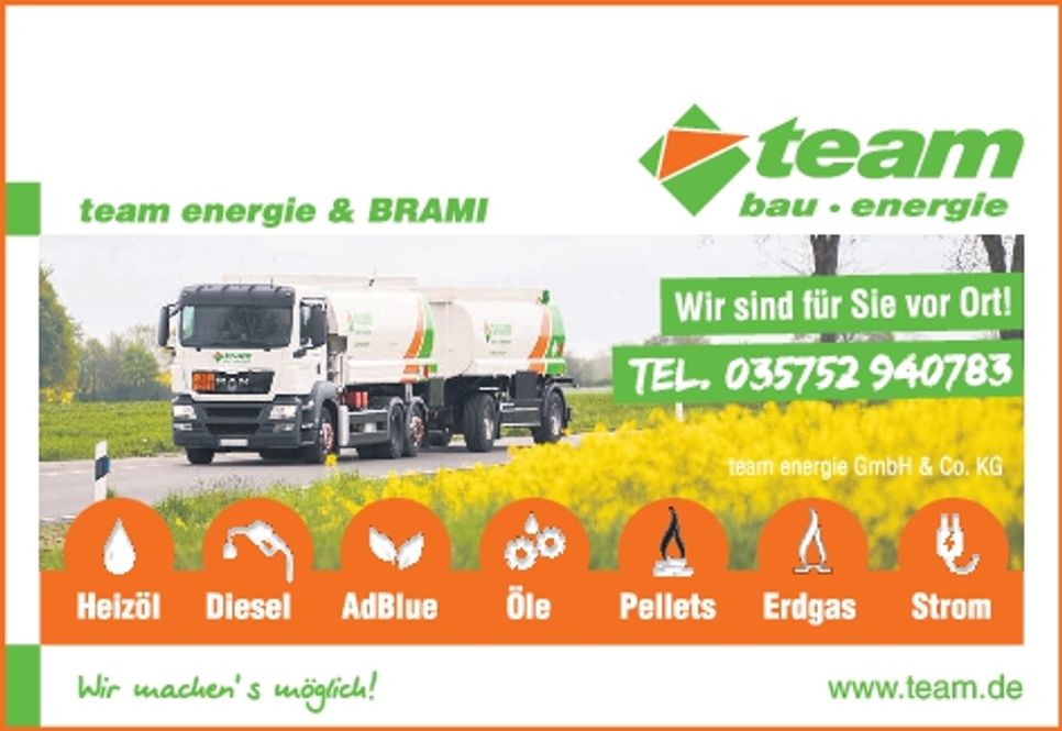 Team Energie Serviceseite