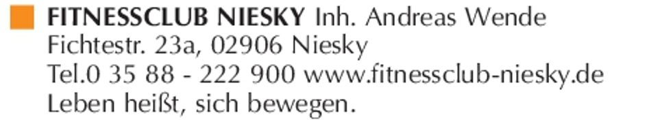 Fitnessstudio Niesky