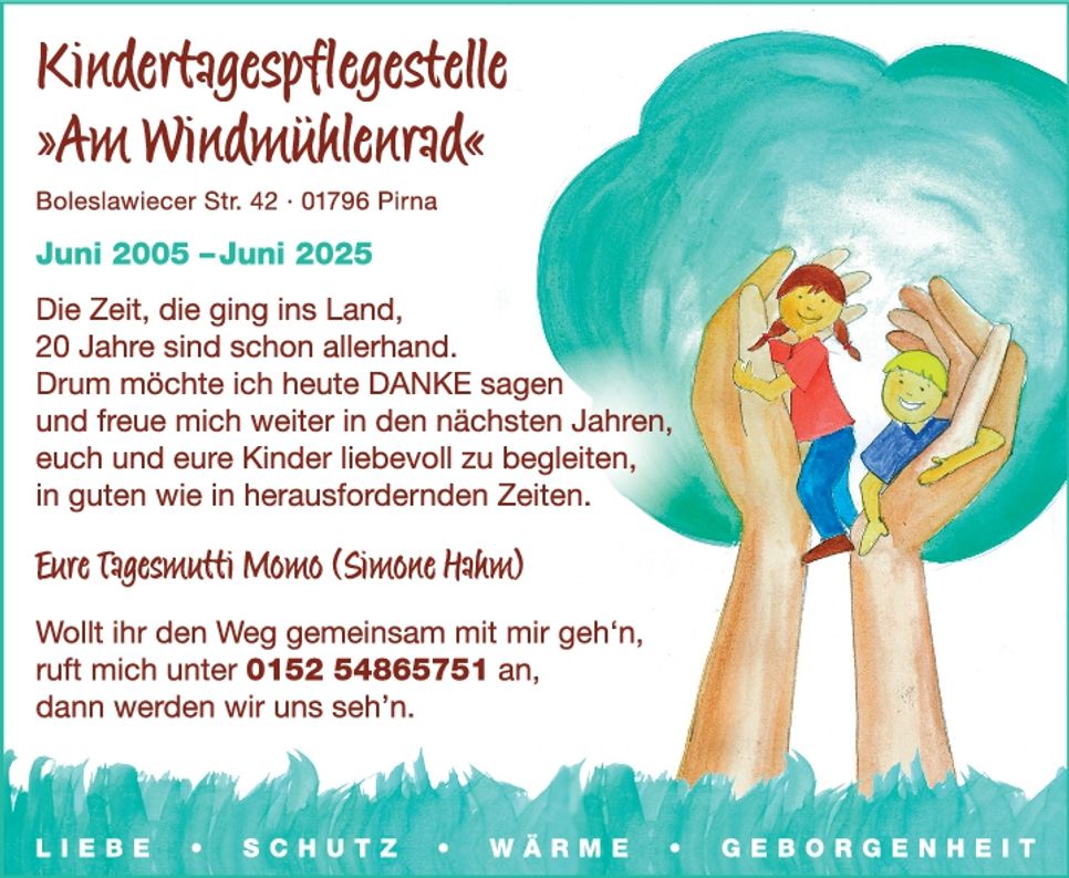 Tagesmutti S. Hahm Kindertag