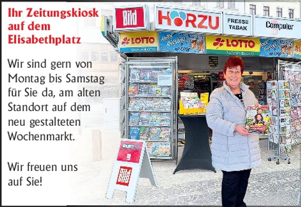 Zeitungskiosk - Elisabethplatz