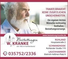 Bestattungen Kranke - Trauerseite