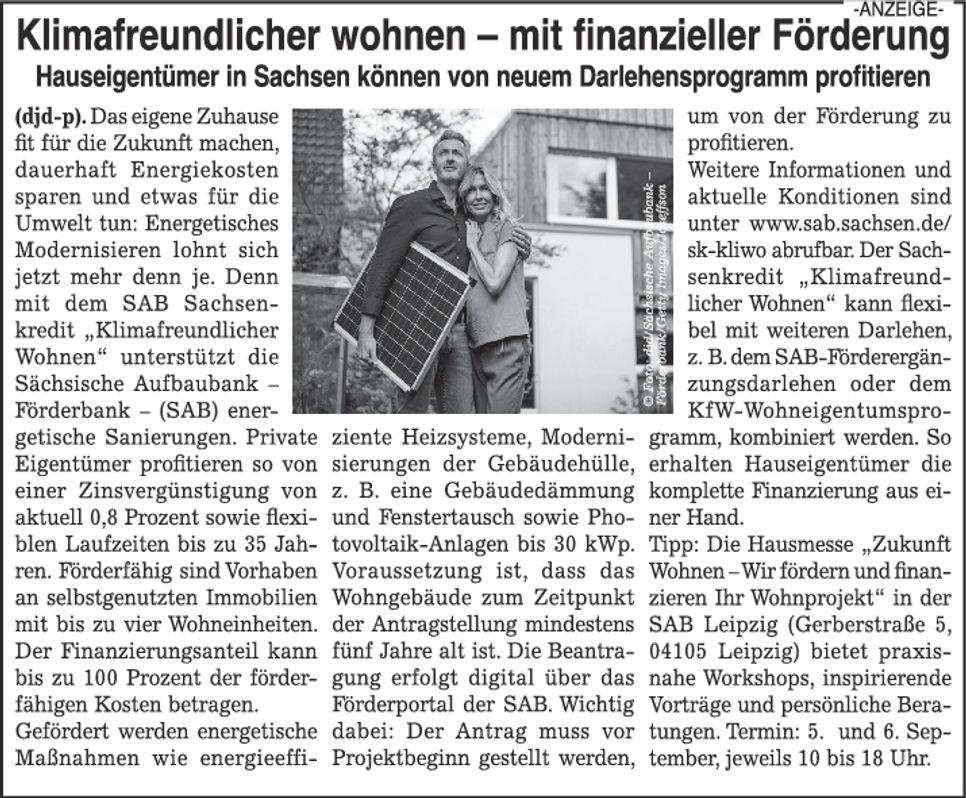Materndienst Sächsische Staatsbank