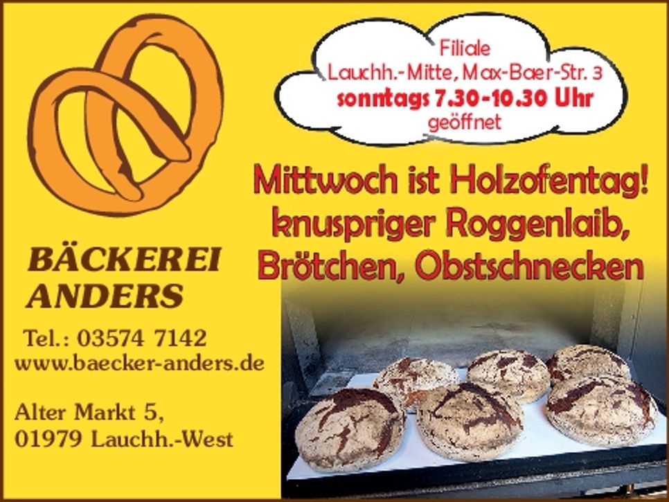 Bäcker Anders - Brot Holzofen