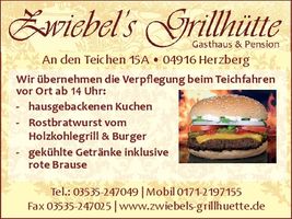 Teichfahren Grochwitz Zwiebels Grillh
