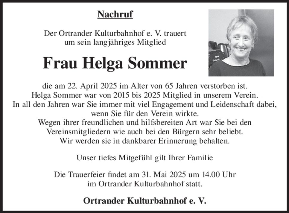 NR Helga Sommer