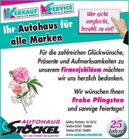 AH Stöckel/Pfingsten