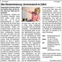 KTP Mondscheinlesung