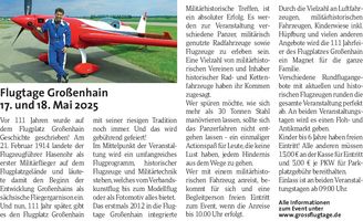 Redaktion Flugtage GRH