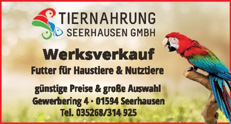 Tiernahrung Seerhausen
