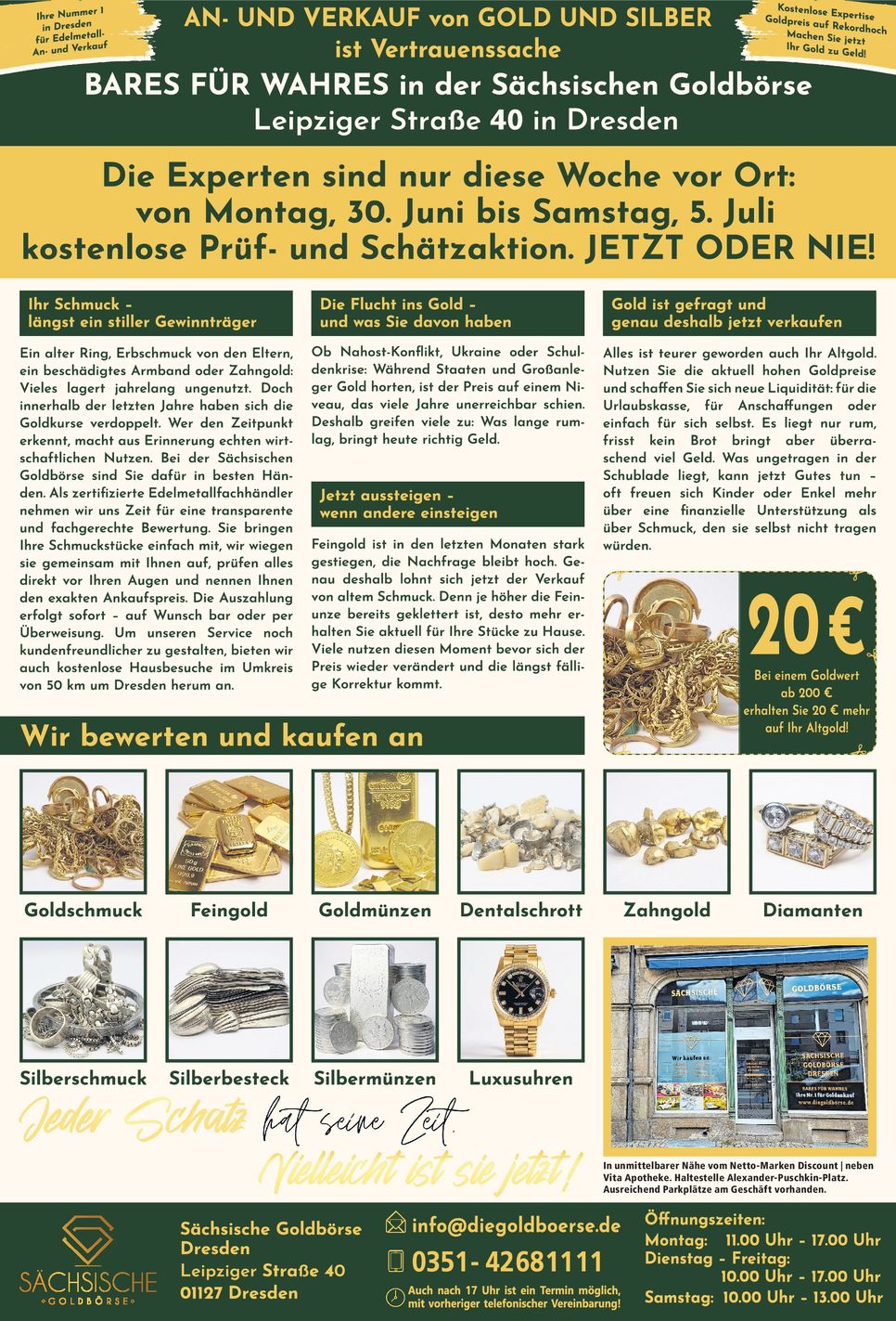 Goldbörse Dresden