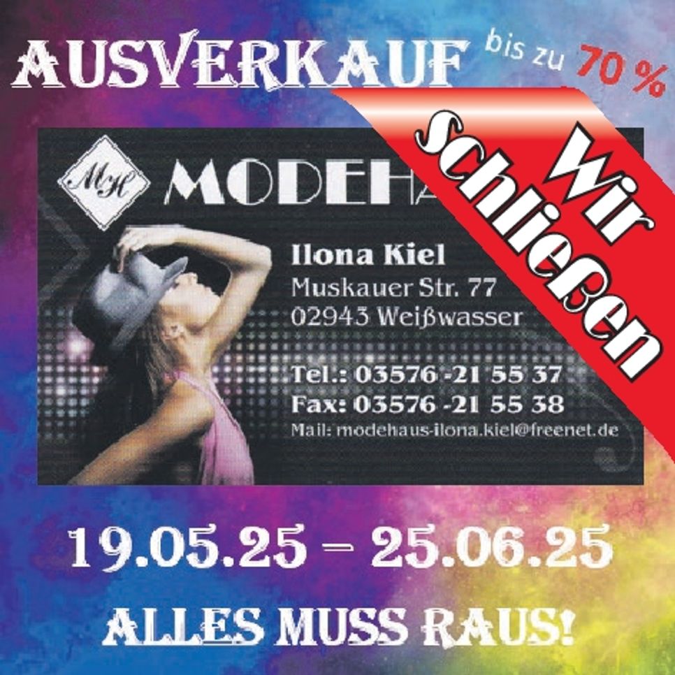 Ausverkauf Modehaus Kiel