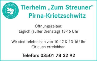 Tierheim Öffnungszeiten