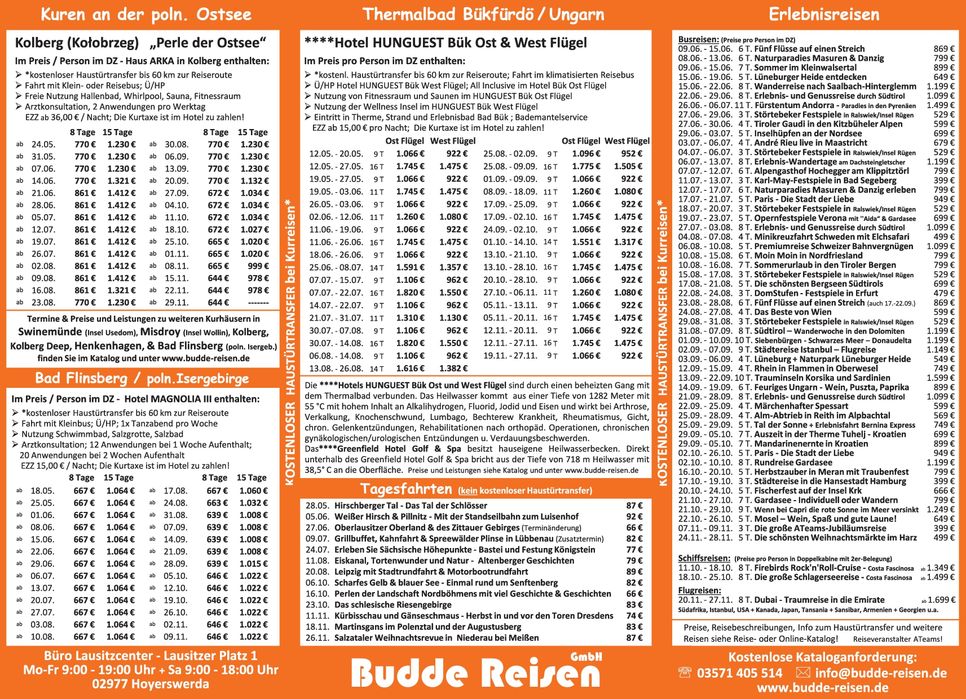 Budde-Reisen mit TF