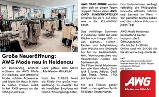AWG-PR Anzeige