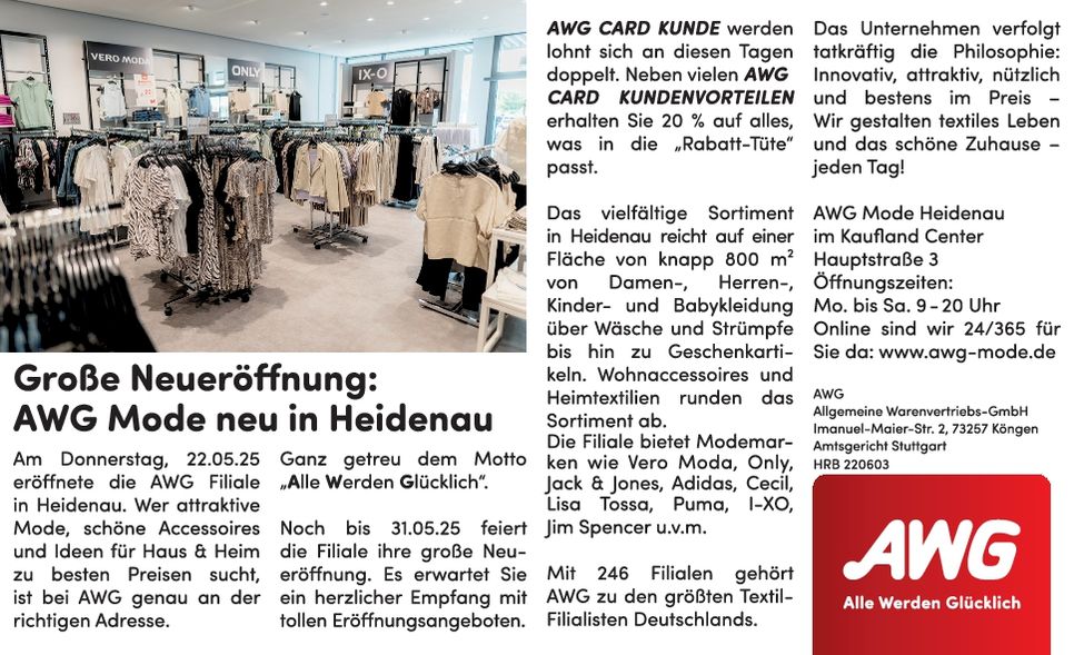 AWG-PR Anzeige