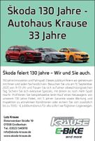 Skoda 130 Jahre - Krause 33 Jahre 