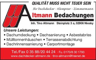 Dachdecker Altmann