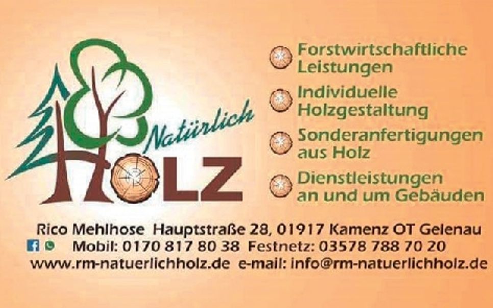 Natürlich Holz