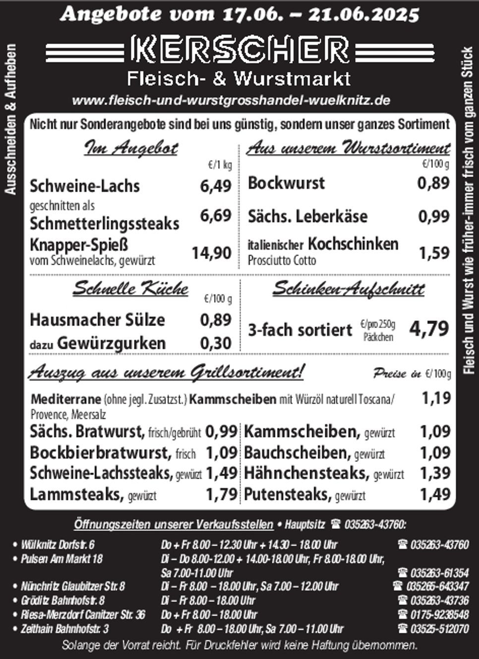 Fleisch- & Wurstmarkt