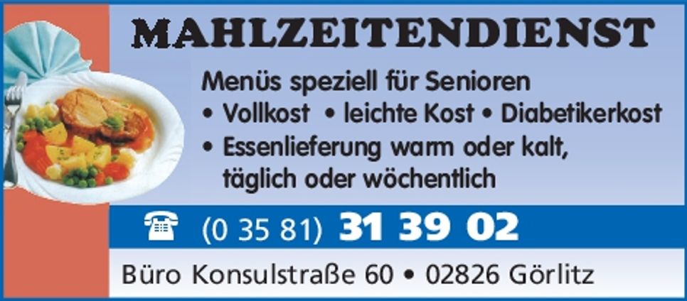 Mahlzeitendienst