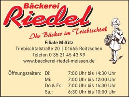 Jahnbad Riedel-Filiale Roitzschen