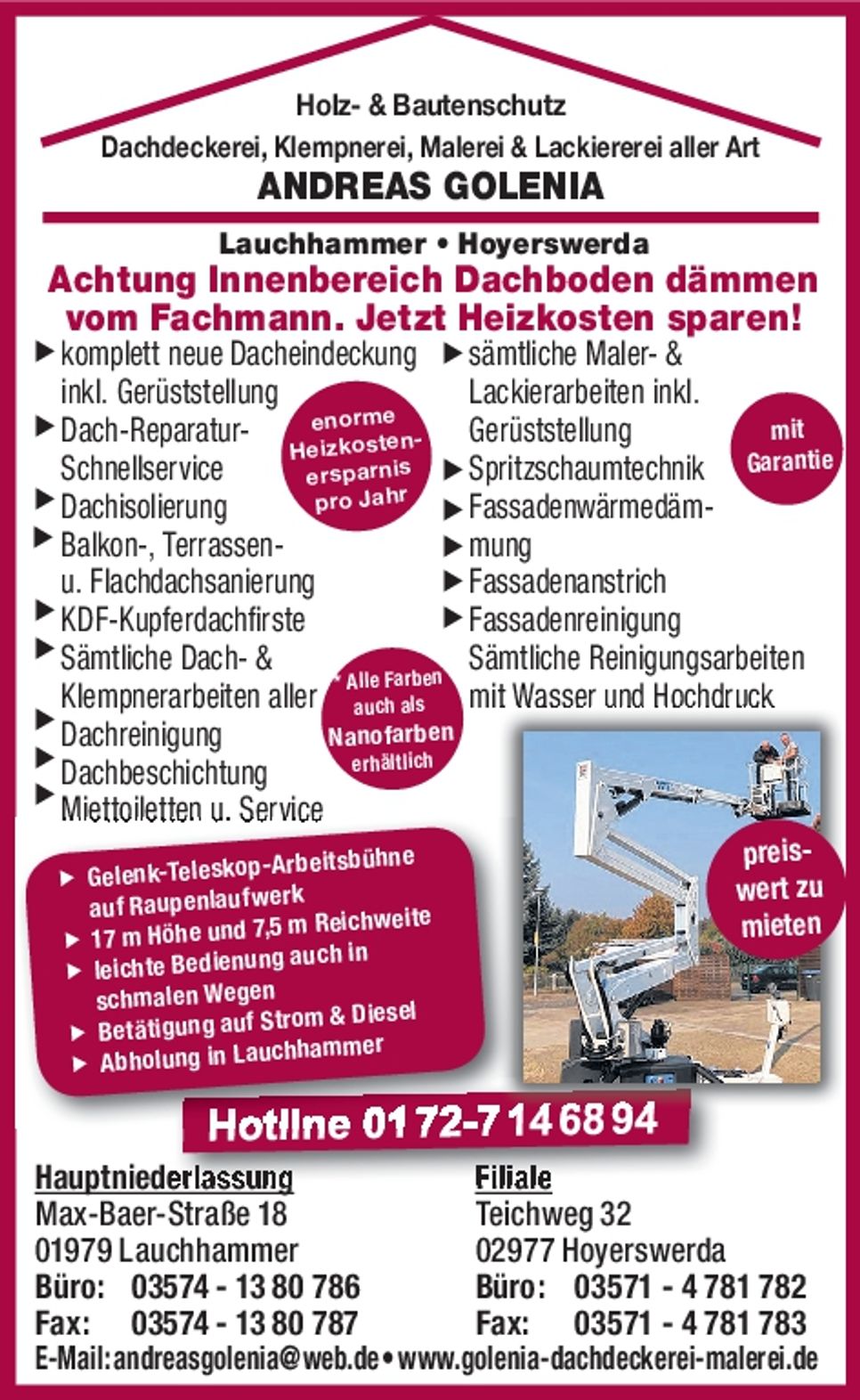 Holz- & Bautenschutz
