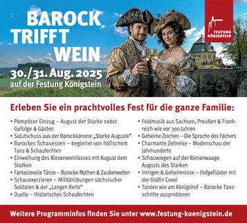 Barock trifft Wein