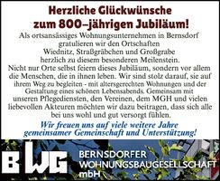 WG BWG 800 Jahre 