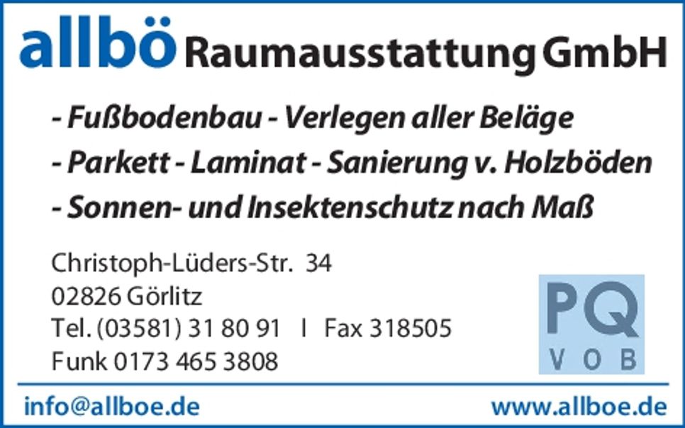 allbö Raumausstattung