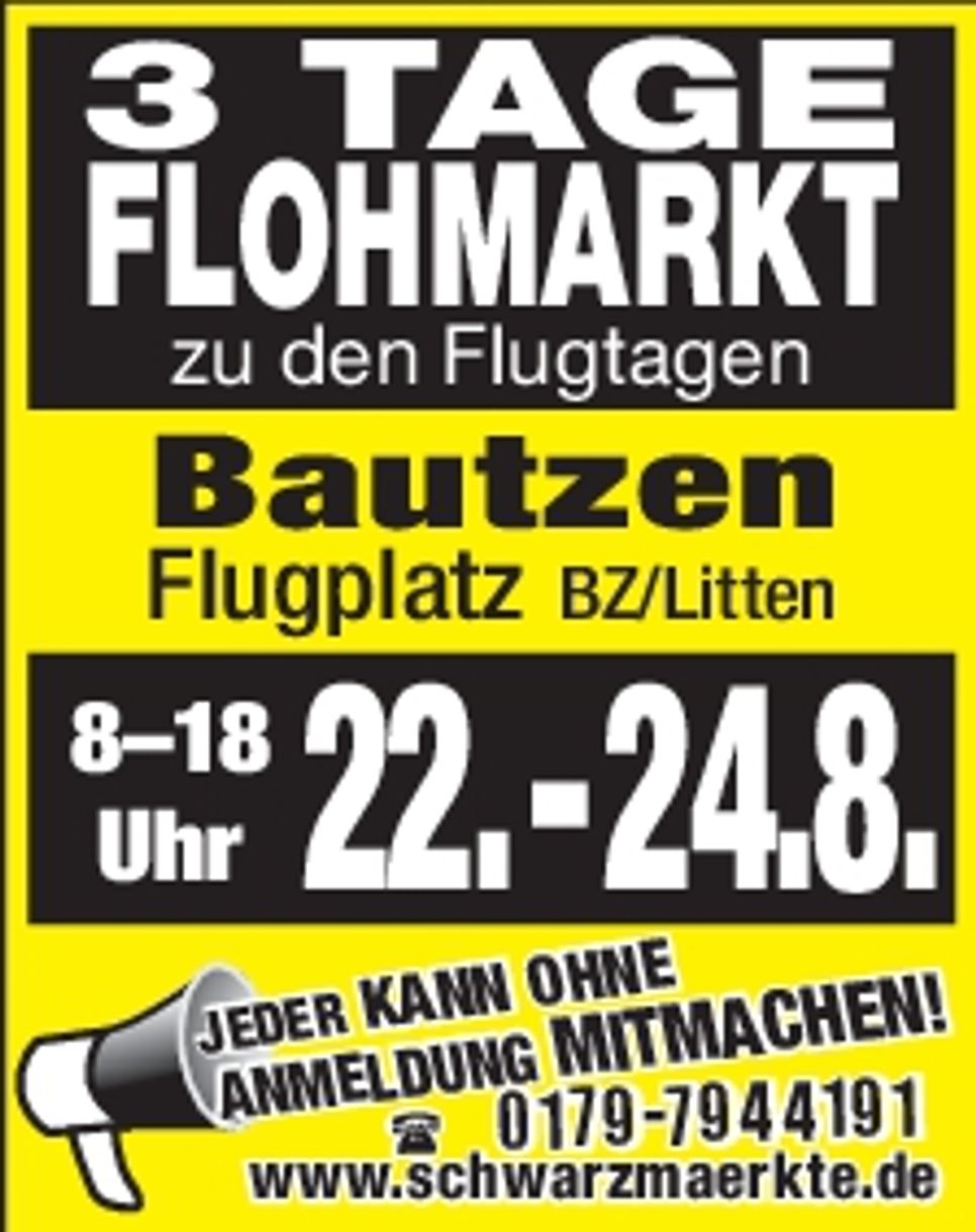 Bautzen-Flugtage - Titel