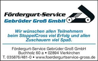 Stoppelcross/Fördergurt Service Groß