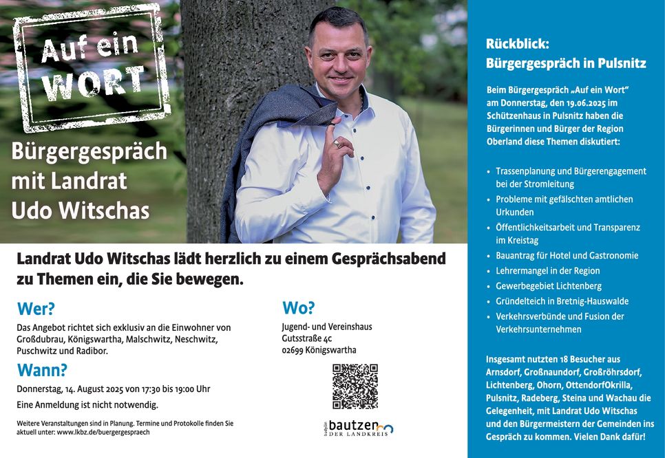 Bürgergespräch Königswartha