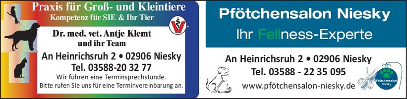 Praxis für Groß-/Kleint & Pfötchensalon