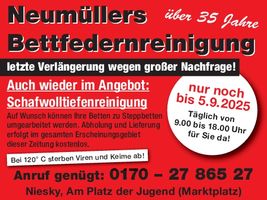 Bettfedernr. Neumüller / Niesky