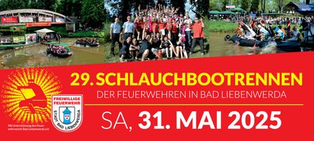 29. Schlauchbootrennen - 31.05.2025