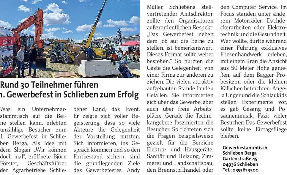 LCS Gewerbefest Schlieben
