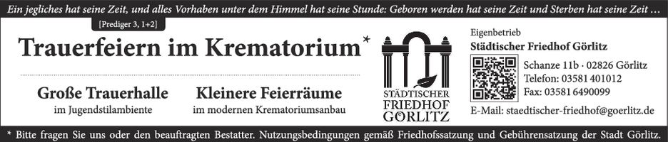 EB Städt. Friedhof Görlitz