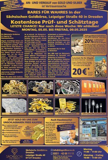 Goldbörse Dresden
