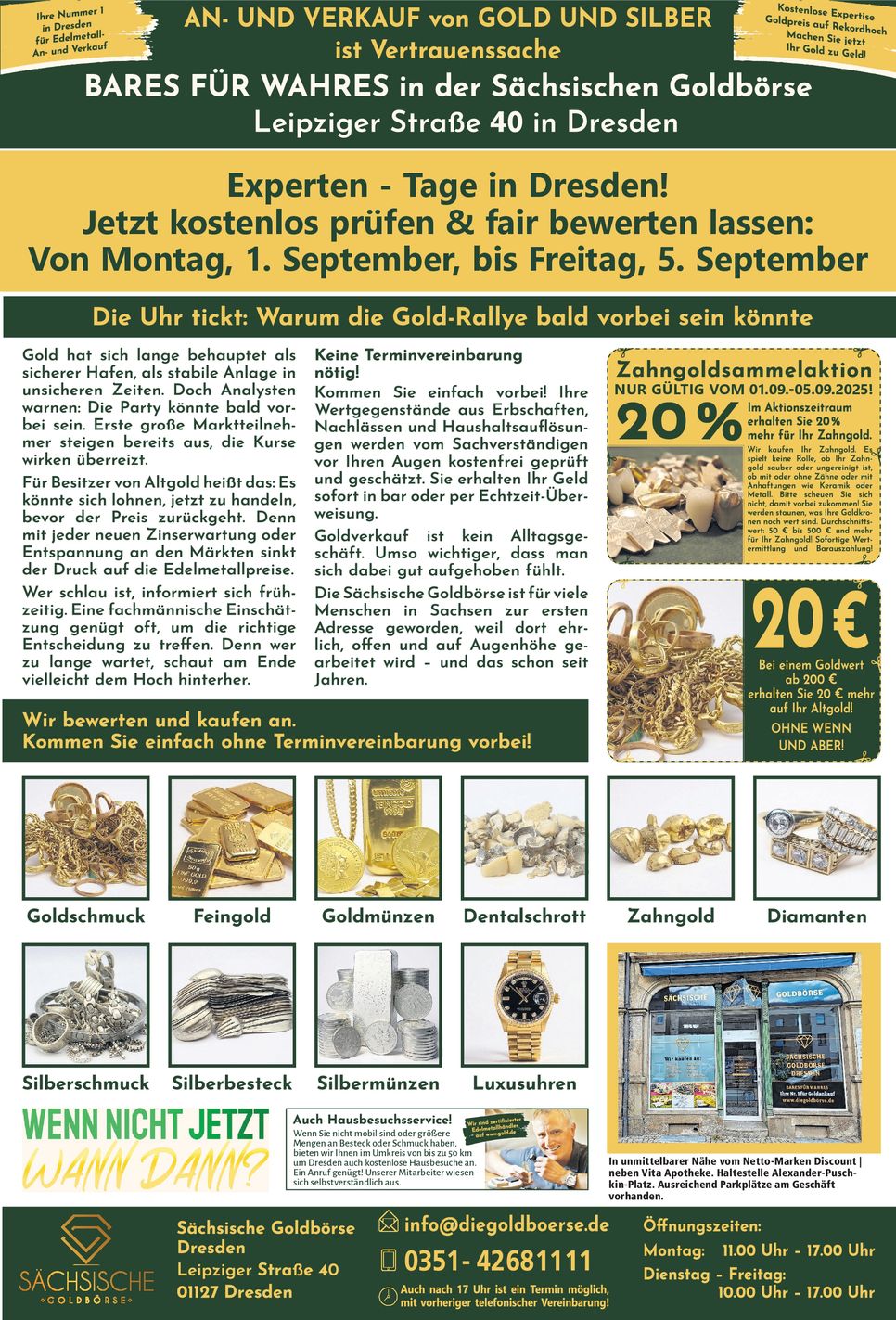 Goldbörse Dresden