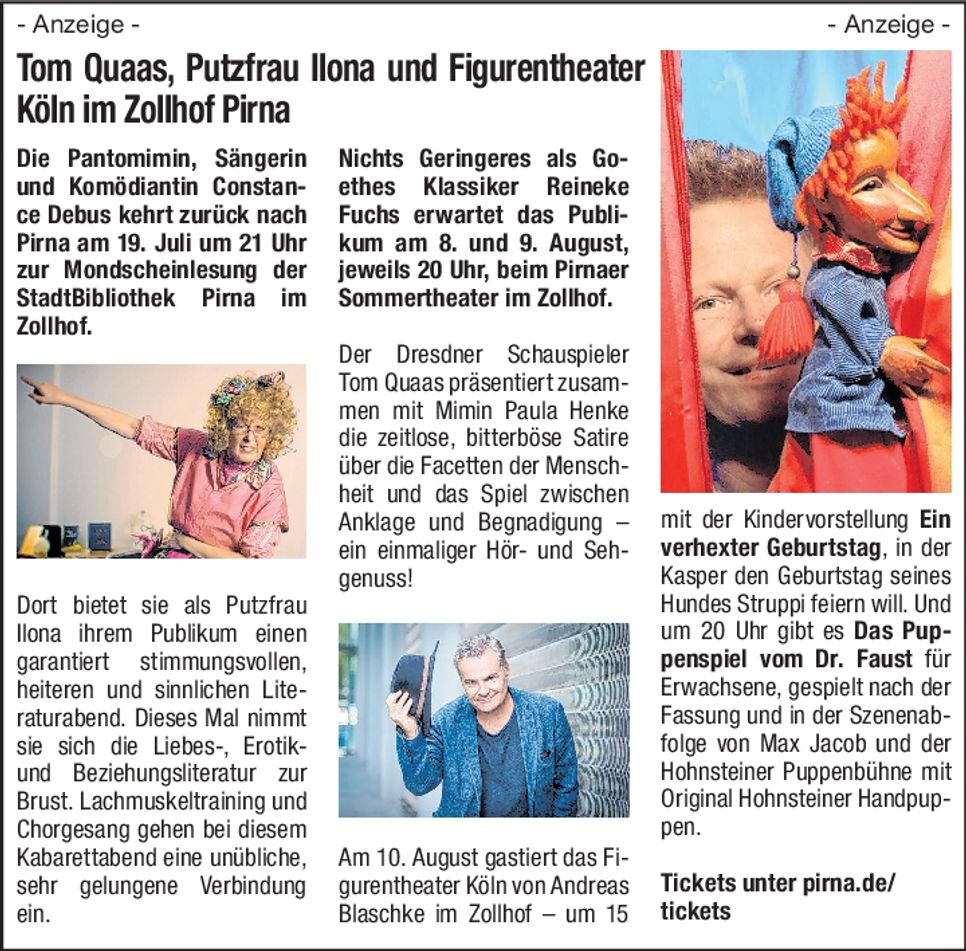 Veranstaltungen im Zollhof
