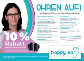 Ohren auf - 10% Rabatt